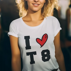 Tate Mcrae T8 Shirt, I love T8, I Love Tate McRae Shirt, Tate Mcrae 2025 Concert, Miss Possessive Tour 2025 Shirt, Tate Mcrae Fan Gift Shirt