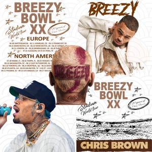 Chris Brown Vintage PNG, Chris Brown Breezy Bowl PNG, Chris Brown Breezy Bowl XX Tour 2025 shirt Png, Chris Brown 5 Designs For Printing