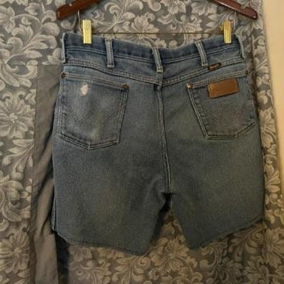 Vintage Wrangler Cutoff Shorts Waist 32” - image 2