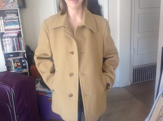 Virany Men's Wool Coat Size 42
