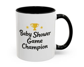 Baby shower prizes for game winners, Gift for baby shower game winners, Baby shower game prizes mug, Baby shower winner gift