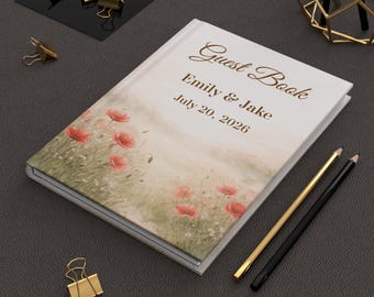 Księga gości z motywem maku, Księga gości weselnych z motywem maku, Księga pamiątkowa z motywem maku, Wieczór panieński z motywem maku, Wieczór z motywem maku, Botaniczna księga gości