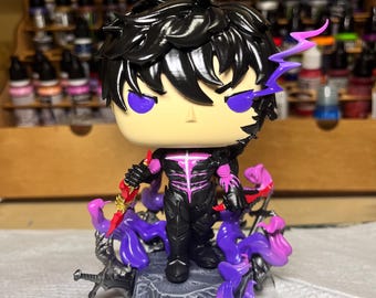 Nivelación en solitario Soon Jin Woo Funko Pop personalizado