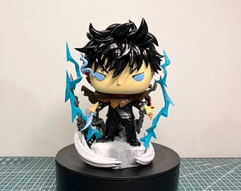 Nivelación en solitario Soon Jin Woo Funko Pop personalizado