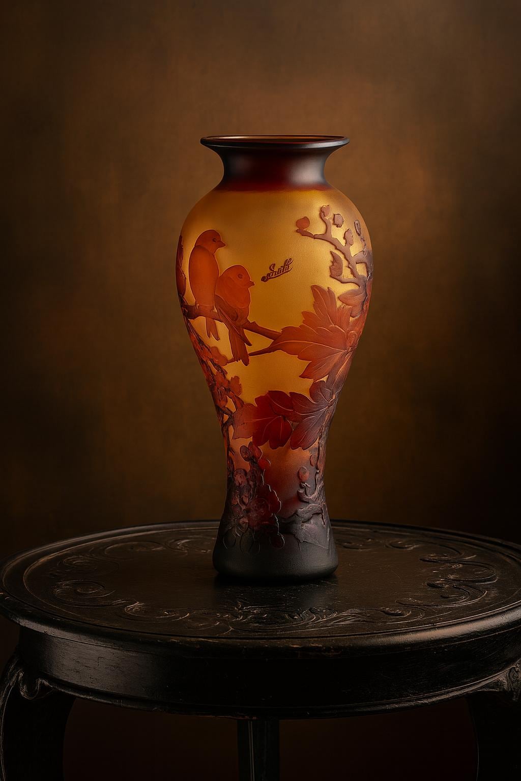 Galle vase - Etsy 日本