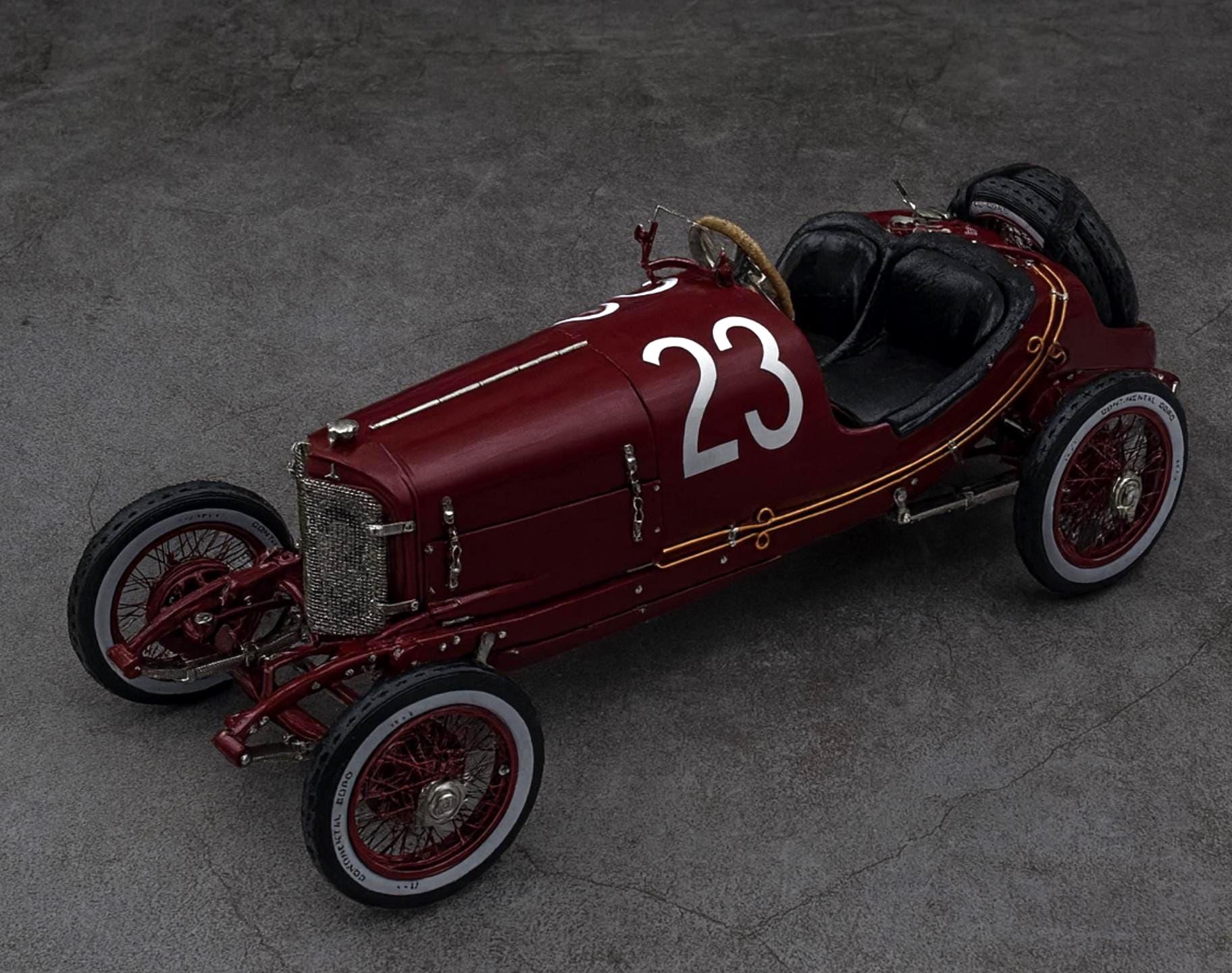 Mercedes Targa Florio 1924 #23 CMC 1:18 Diecast Model Rare Vintage