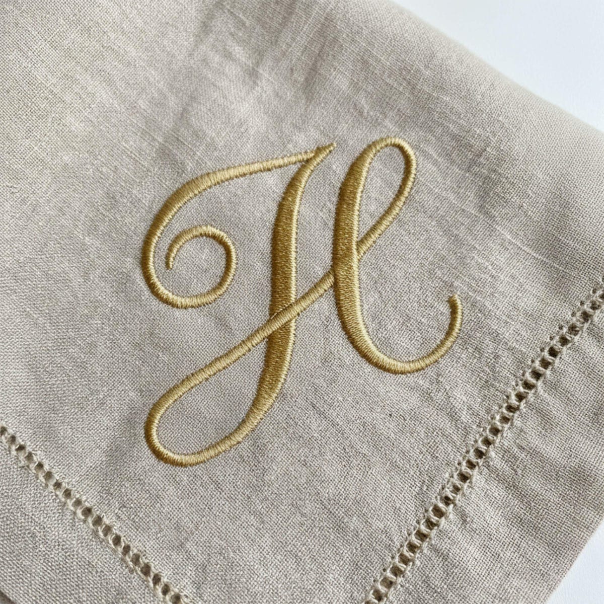 Embroidered Linen Napkins, Monogrammed Wedding Dinner Decor - Etsy