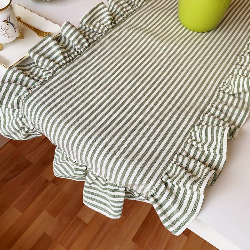 Striped Table Runner - Etsy