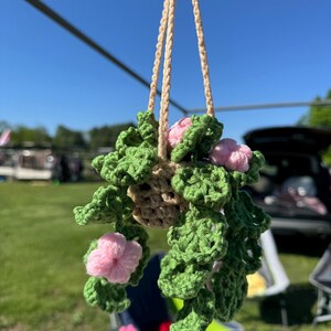 crochet hanging plants