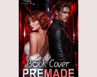 Portadas prediseñadas para libros electrónicos de romance oscuro, novelas de fantasía urbana e historias de suspense.