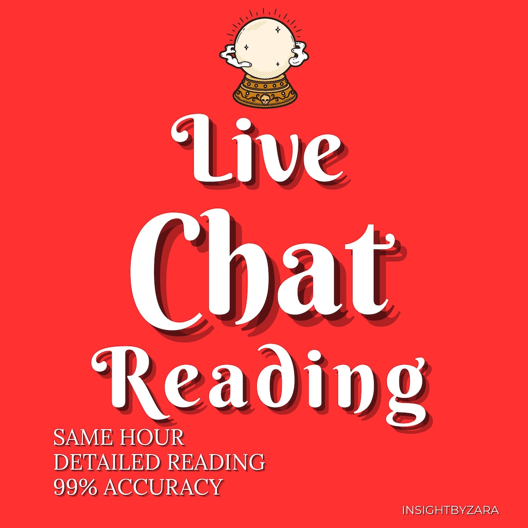 Unlimited Questions, 10minute Live Chat Psychic Reading via Etsy