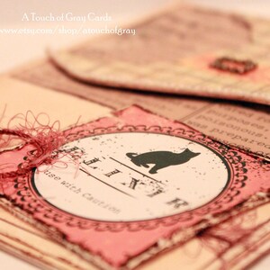 Halloween Card - I Put a Spell on You - Handmade Witch Hat Halloween Greeting Card