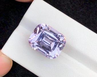 Pink Kunzite Gemstone: 22.4 Carat, Ethically Sourced Afghan