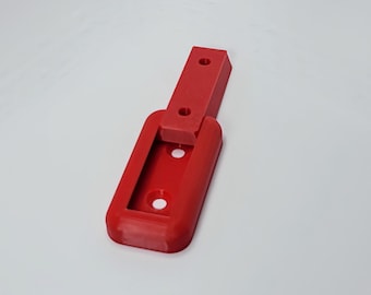 Universal Wall Mount Bracket – Screw-On Clip for Handles, Poles & More – 3D Printed in PETG
