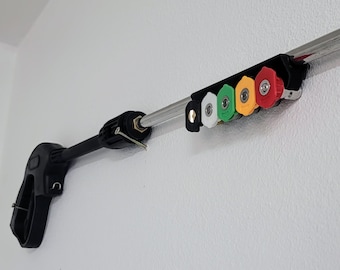 Pressure Washer Nozzle Holder: 5-Slot Wand Mount Tip Organizer