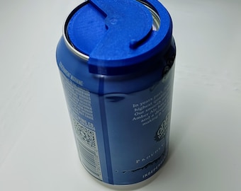 Reusable Can Lid: Snap-On PETG Cover, Bug Shield
