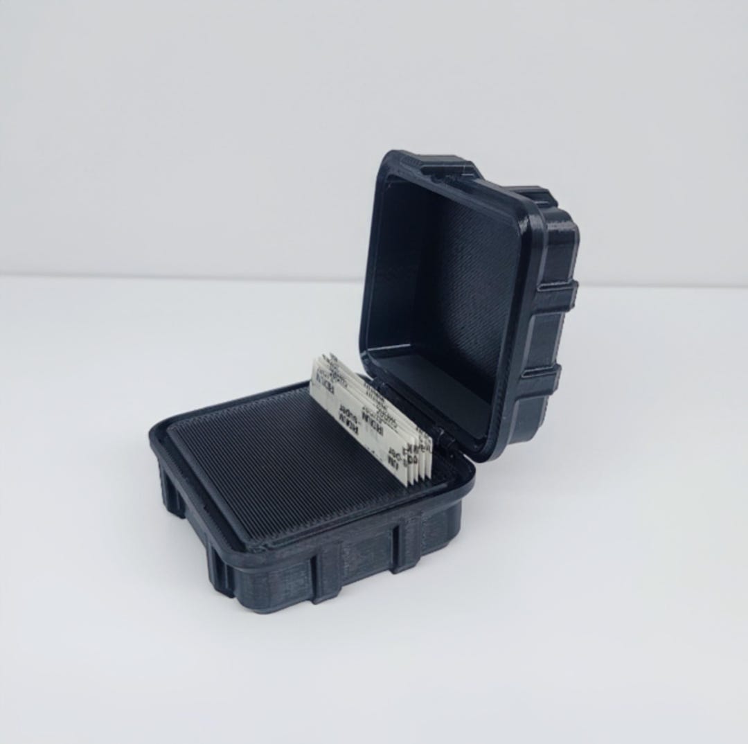 Deme Blade Rack 3D Printed DE Blade Case – Safety Razor Blade Organizer - Etsy