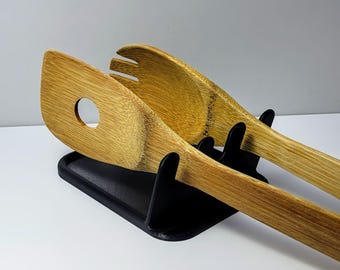 Multi-Slot Utensil Rest – 3D Printed Kitchen Tool Holder or Workbench Organizer