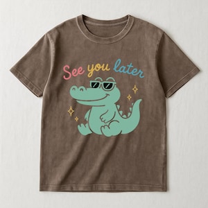 See You Later Alligator Teacher Comfort Colors/Gildan Shirt, Last Day of School Tee, End of Year Comfort Colors® Teacher TShirt