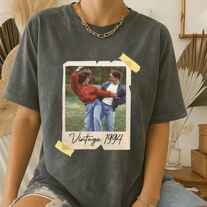 Custom Vintage Photo And Year, Custom Shirt With Picture Personalized 30th Birthday Gift Vintage 30th Birthday Party Vintage Est 1995 Shirt