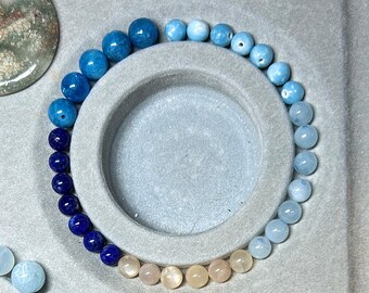 Custom Order for A., 2 Bracelets As Discussed With 6mm Beads