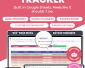 Team Task Tracker | Google Sheets, Google Calendar Sync (Digital Download)