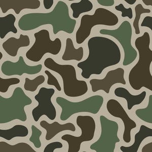 Textured Camouflage Cotton Fabric Old School Camo Fabric Duck Hunting Fabric Vector Hunting Camouflage Fabric By The Half Yard