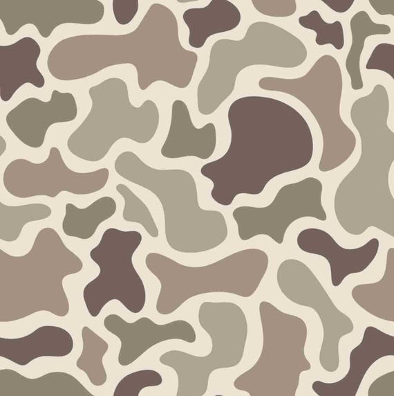 Textured Camouflage Cotton Fabric Old School Camo Fabric Duck Hunting Fabric Vector Hunting Camouflage Fabric By The Half Yard