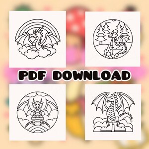 CoCo Wyo Stress Relief Coloring Book PDF – 207 Printable Pages for Kids & Adults, Instant Digital Download, Bold and Easy Coloring Book image 3