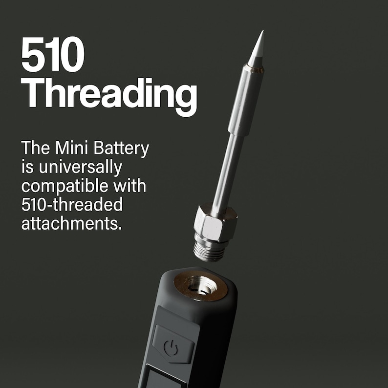 Solder Tip Accessory With Rechargeable Mini Battery - Industry Standard ...