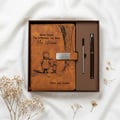 Never Forget The Difference You Make Journal Set, Personalized Mentor Notebook Set, Teacher Appreciation Gift, Coworker Leaving Gift product logo