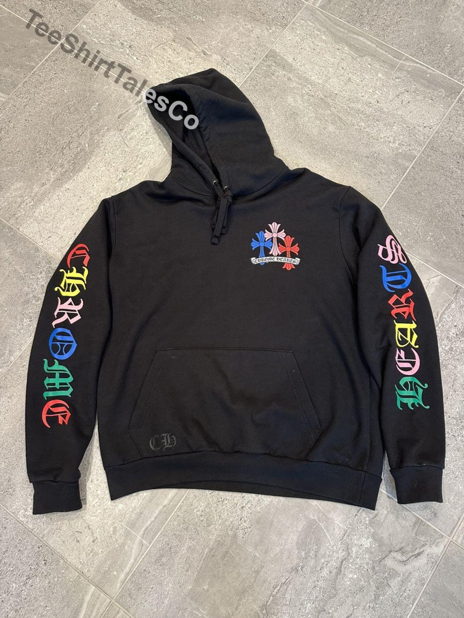 Black Sequin-Sleeve Tracksuit main image 0