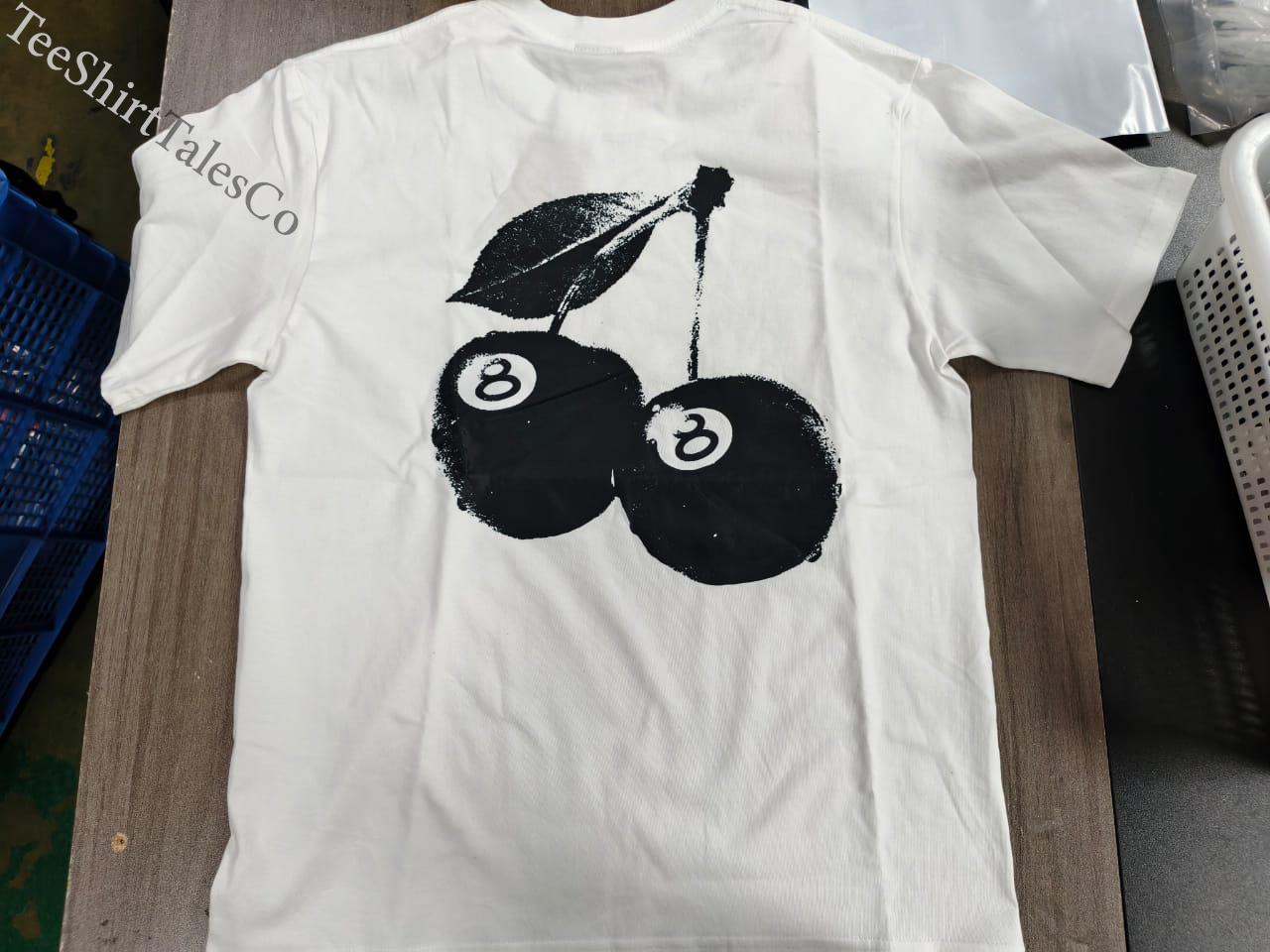 Stüssy 8-ball Cherry Logo T-shirt - Etsy