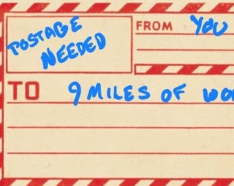 Purchase Additional Postage For Shipping