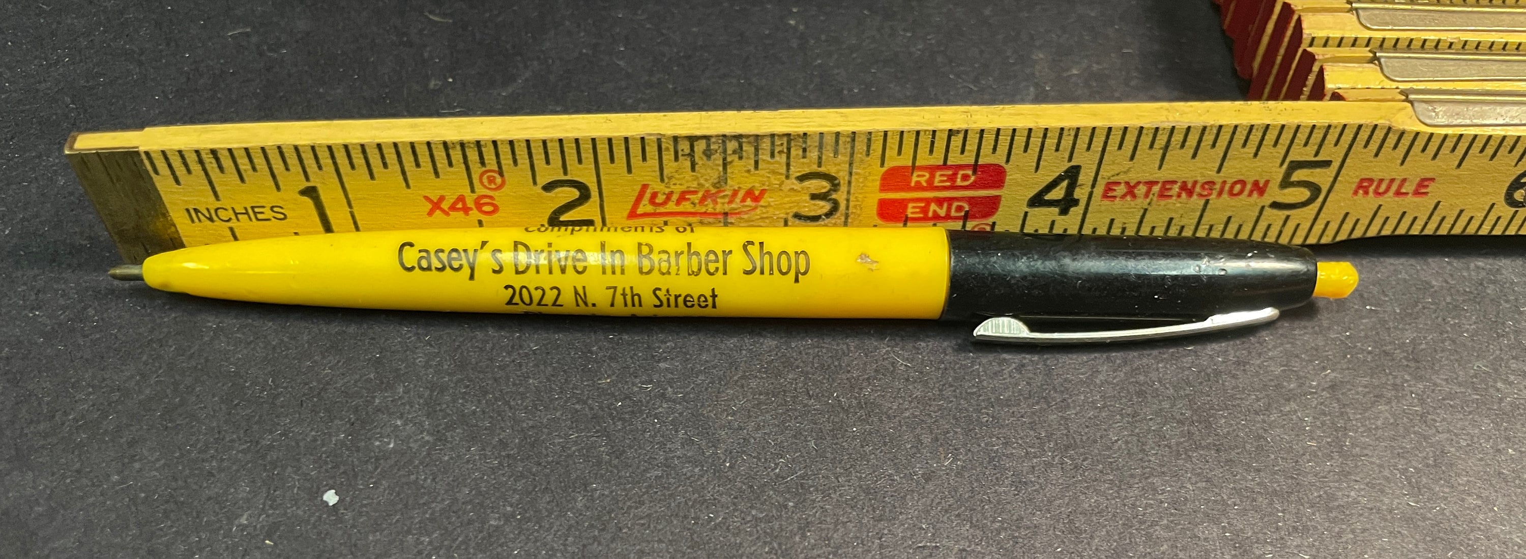 1940s Vintage Souvenir Ballpoint Pen Caseys Drivein Phoenix