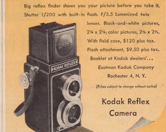 Digital Download1918 Kodak Advert for Reflex Camera