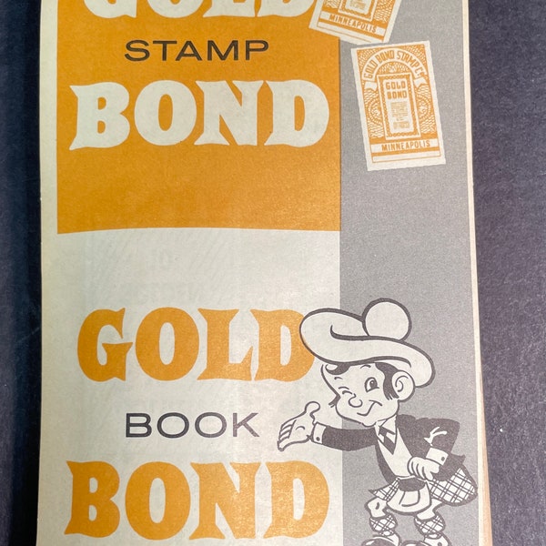 Gold Bond Stamps Etsy