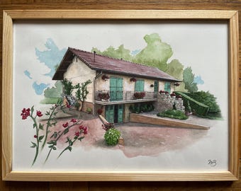 Disegno personalizzato fatto a mano - Un'illustrazione unica a tua immagine