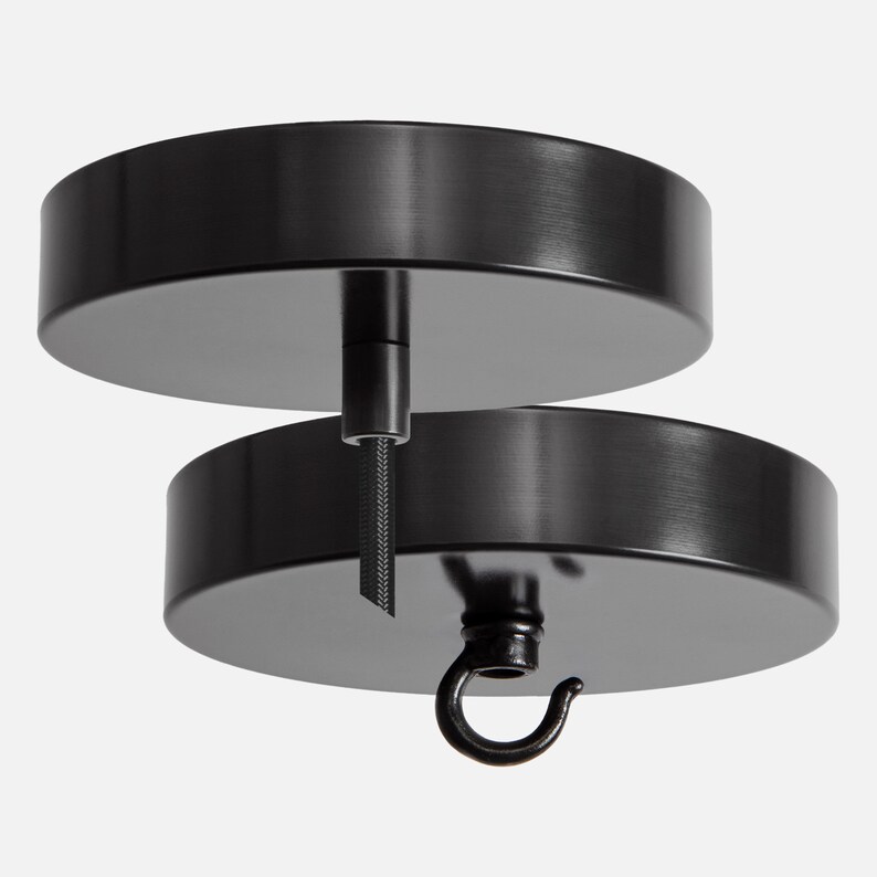 Black And Nickel Pendant Light 