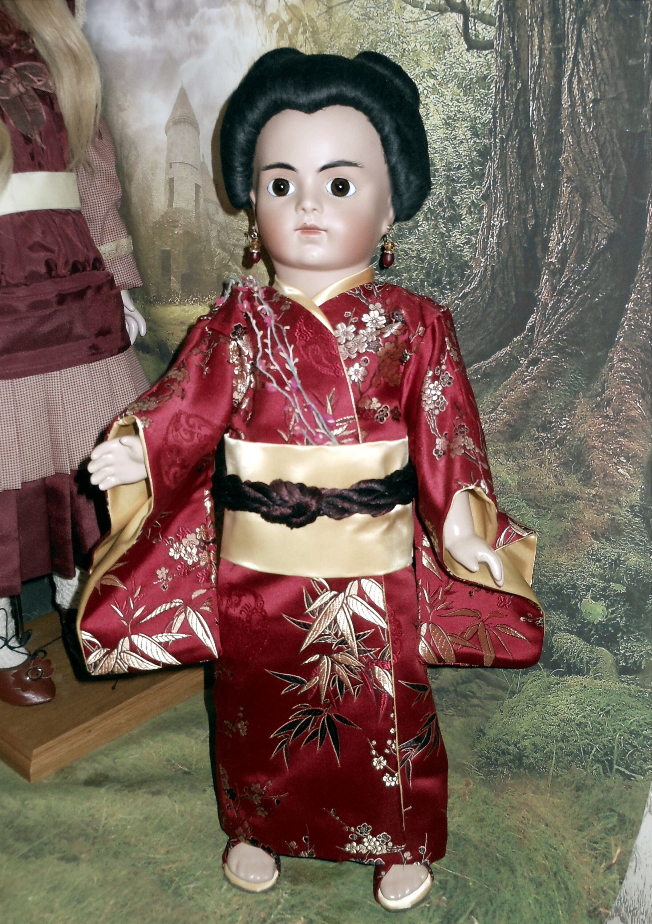 Amazing Asian Bru Reproduction Doll Japanese Bru Artist Made X1