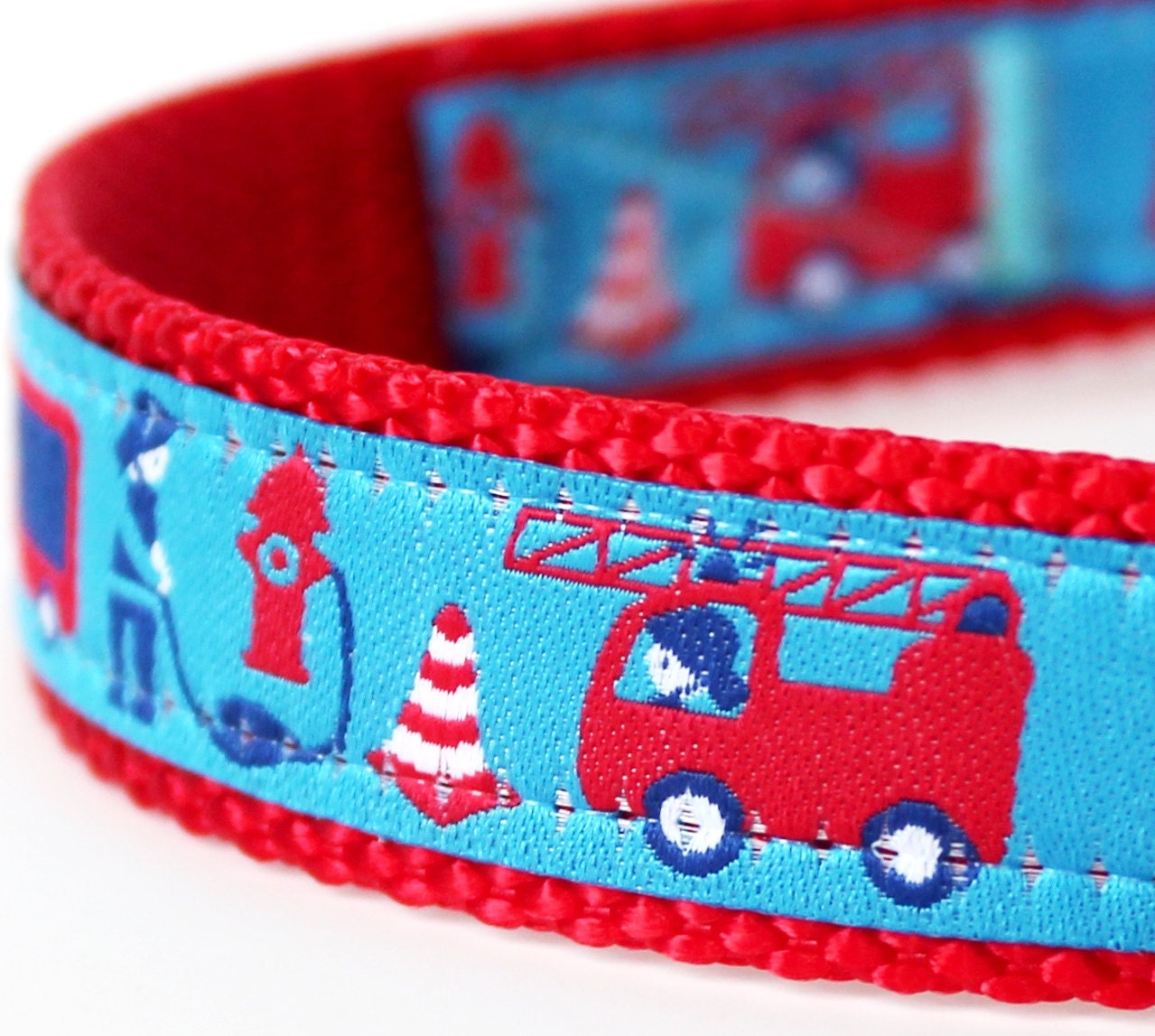 fireman dog collar