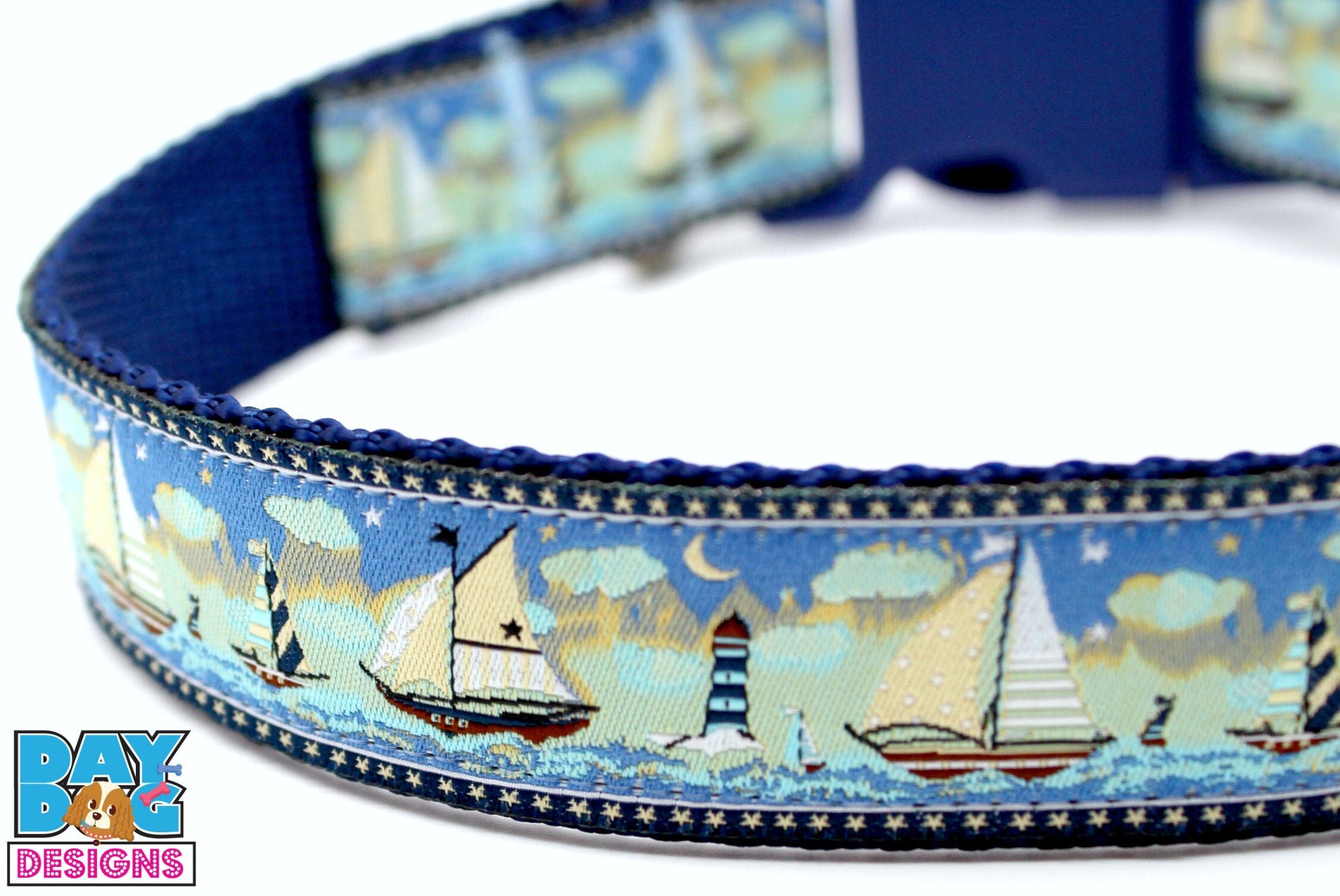 nautical dog collar