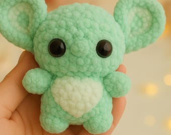 Bär Häkelanleitung | Anfänger Plüschtier Amigurumi Baby Teddybär Koala (PDF)