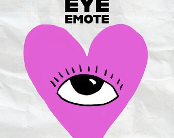 Heart Eye • Emote • Instant Download