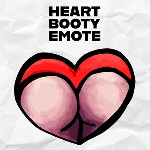 Heart Booty • Emote • Instant Download