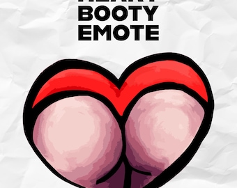 Heart Booty • Emote • Instant Download