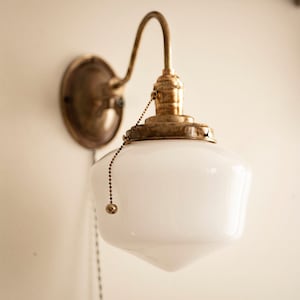 Schoolhouse plug in sconce on sale