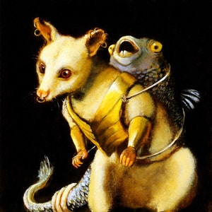 Australian Tree Possum Print - Nomad