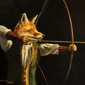 Fox Art Print - Archer