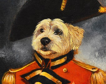 Uniforme de impressão artística de cachorro Terrier